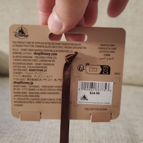 ✨DISNEY MUNCHLINGS✨ Mickey Mouse Cinnamon Bun Sketchbook Ornament - NEW! - Picture 6 of 9